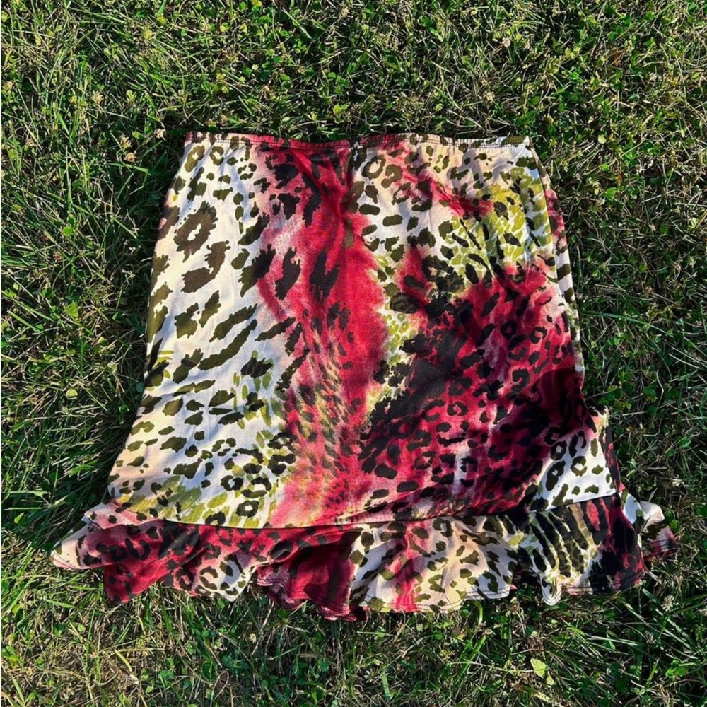 Vintage Cheetah Skirt